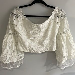 Off the shoulder top